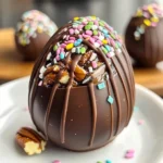 Chocolate Turtle Easter Eggs