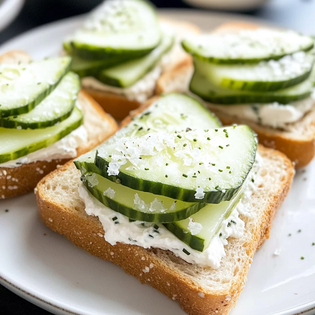 Cucumber Sandwich Recipe
