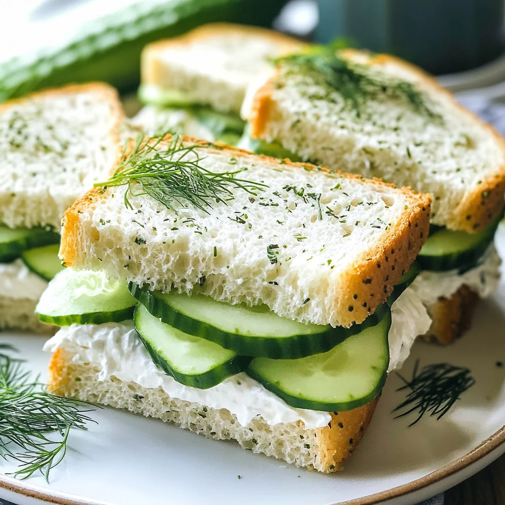 Cucumber Sandwiches