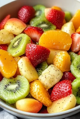 Delicious Easter Fruit Salad with Peach Pie Filling