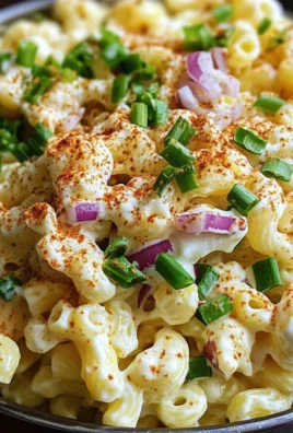 Deviled Egg Pasta Salad