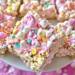 Easter Bunny Marshmallow Popcorn Bars