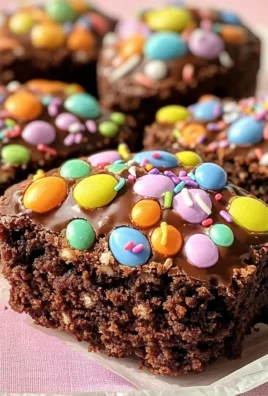 Easter Egg Brownies