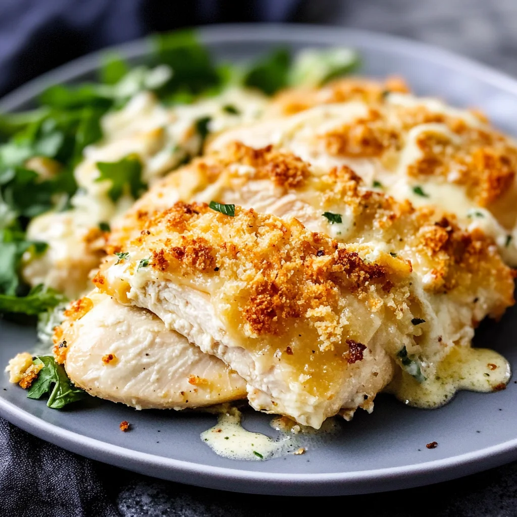 Easy Baked Caesar Chicken