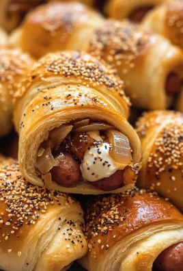 Everything Pigs in a Blanket with Cream Cheese (Seattle Style)