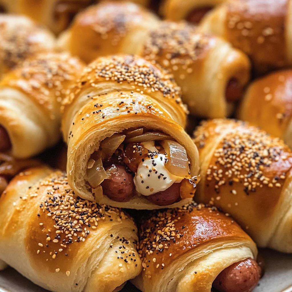 Everything Pigs in a Blanket with Cream Cheese (Seattle Style)