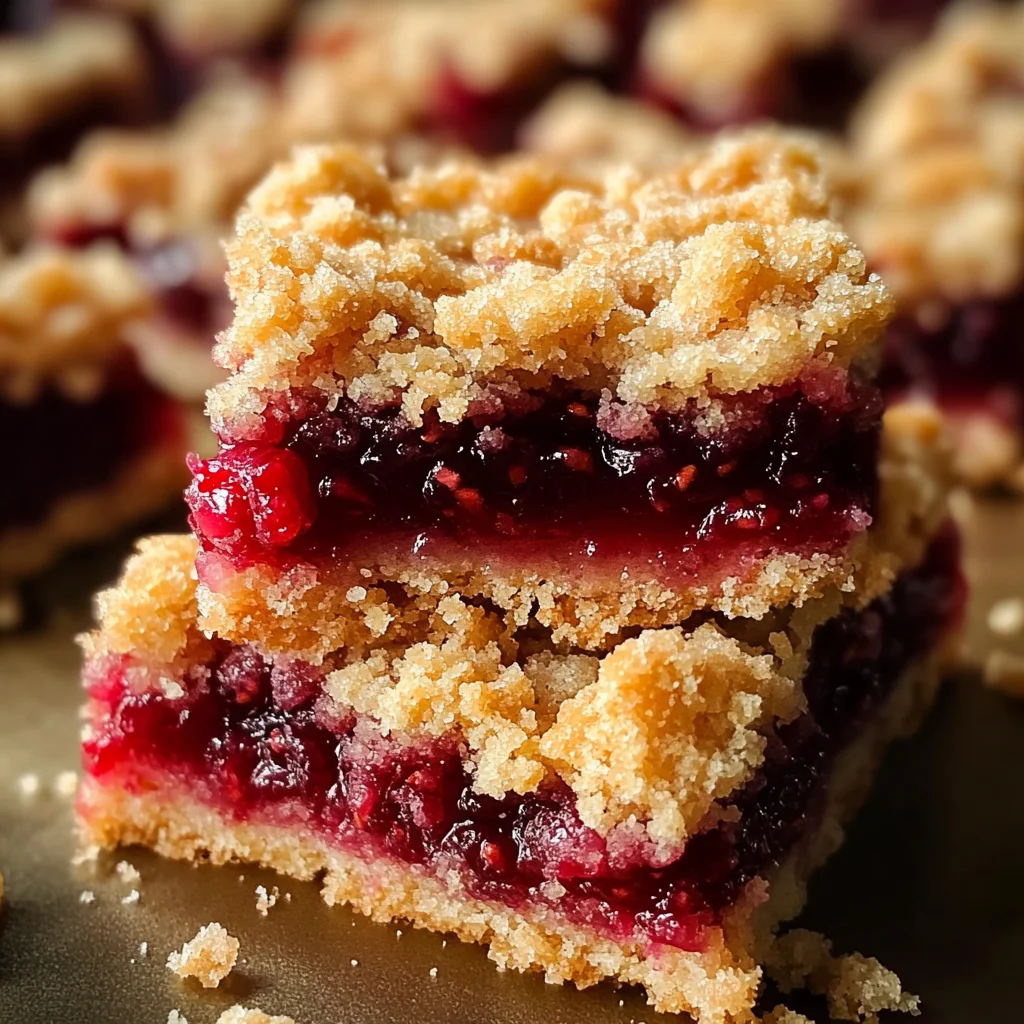 Fabulous Five Ingredient Raspberry Bars