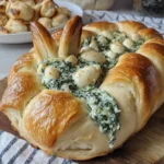 Festive Easter Bunny Spinach Dip
