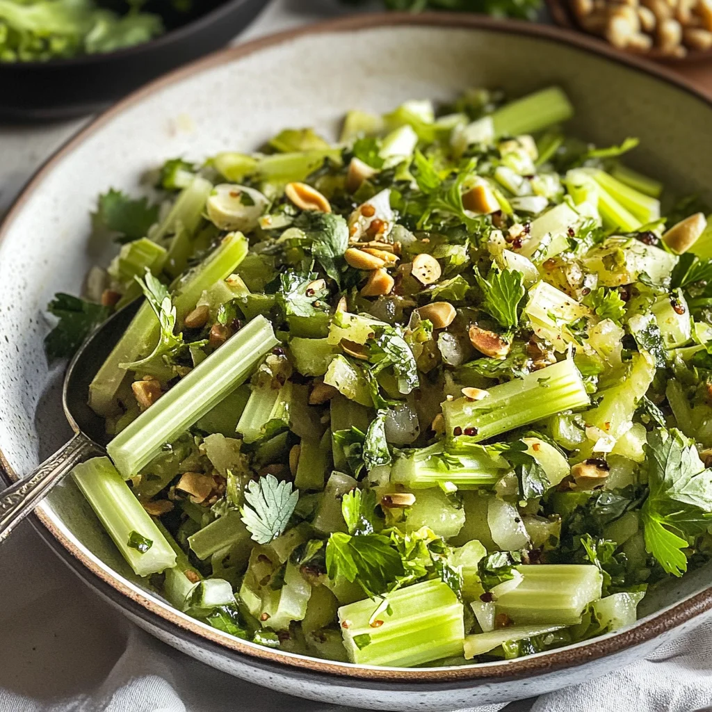 Ginger Celery Salad