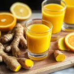 Homemade Ginger and Turmeric Immunity Shots