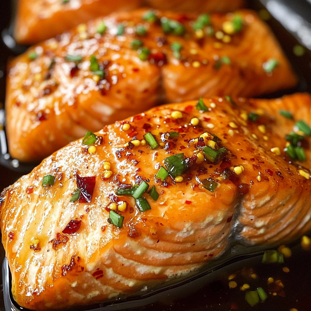 Hot Honey Butter Salmon