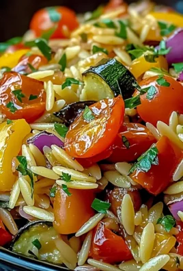Irresistibly Tasty Roasted Vegetable Orzo You'll Crave Daily
