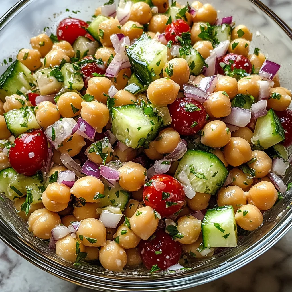 Lemon Chickpea Salad (The Best Quick & Healthy Recipe)