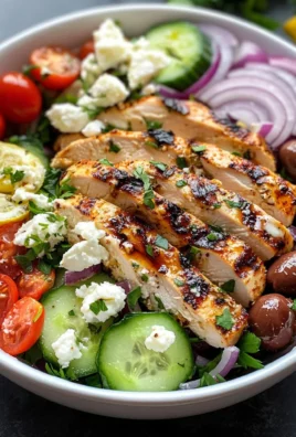 Low-Carb Greek Chicken Bowls: 12g Net Carbs & Irresistible Flavor