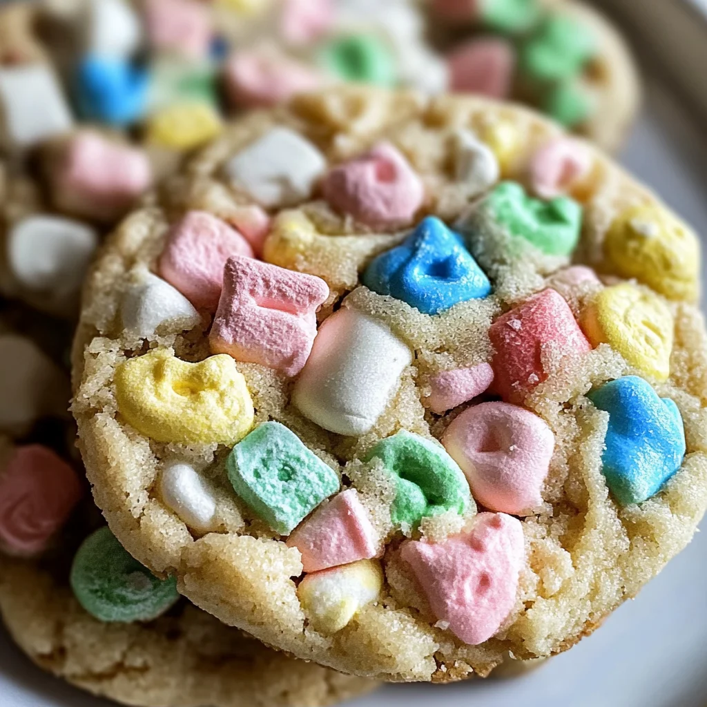 Lucky Charms Cookies