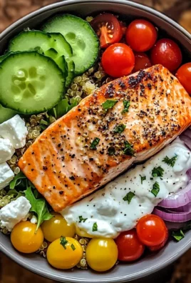 Mediterranean Salmon Bowl: Quick, Fresh, and Family-Friendly