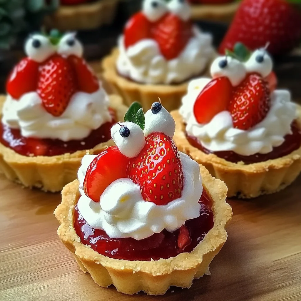 Miffy Strawberry Cheesecake Tartlets