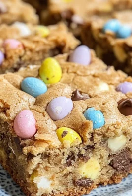 Mini Egg Cookie Bars!