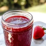 No-waste Strawberry Top Simple Syrup Recipe