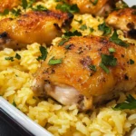 Oven Baked Chicken and Rice Recipe