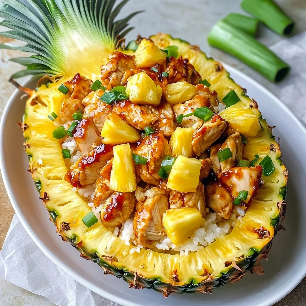Pineapple Chicken With Rice Recipe