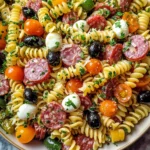 Quick Italian Pasta Salad (with 1 Secret Ingredient) - Alrightwithme