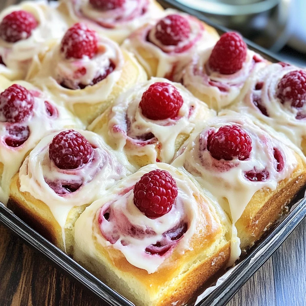 Raspberry Sweet Rolls