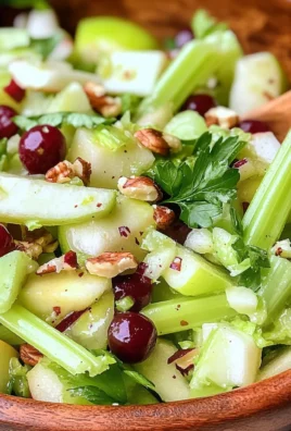 Simple Celery Salad (Waldorf Apple Salad)