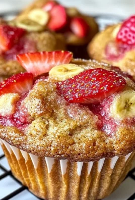 Strawberry Banana Muffins