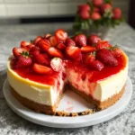 THE BEST STRAWBERRY CHEESECAKE RECIPE