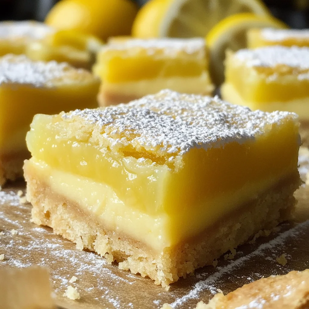Vegan Lemon Bar Recipe