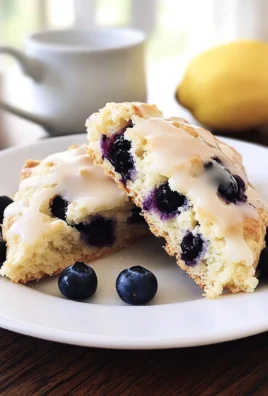 Amazing Lemon Blueberry Scones