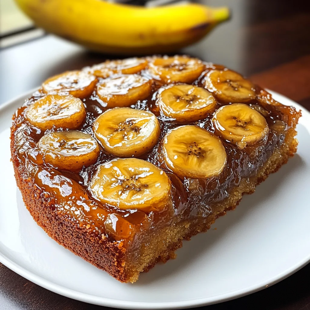 Banana Foster Upside Down Cake