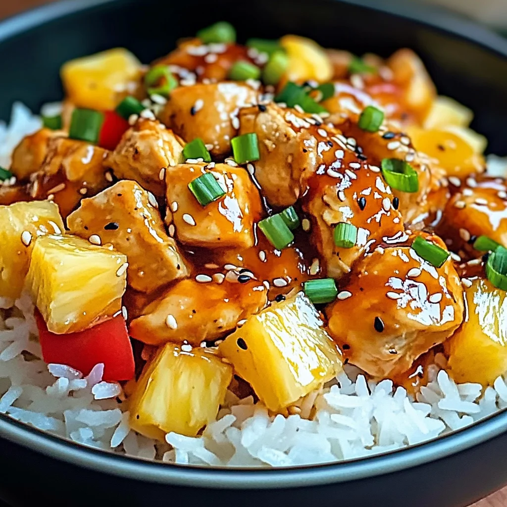 Best Pineapple Chicken and Rice Recipe
