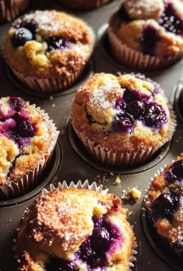 Blueberry Yogurt Coffee Cake Muffins