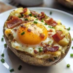 Breakfast Twice Baked Potato
