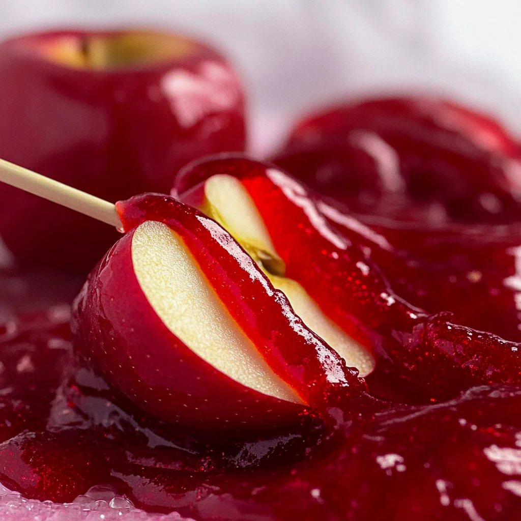 Candy Apple Slices
