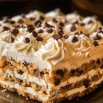 Chocolate Chip Cookie Cake Recipe with Buttercream Frosting
