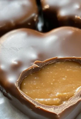 Chocolate Peanut Butter Valentine’s Heart