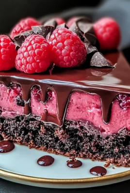Decadent Dark Chocolate Raspberry Cheesecake You'll Adore