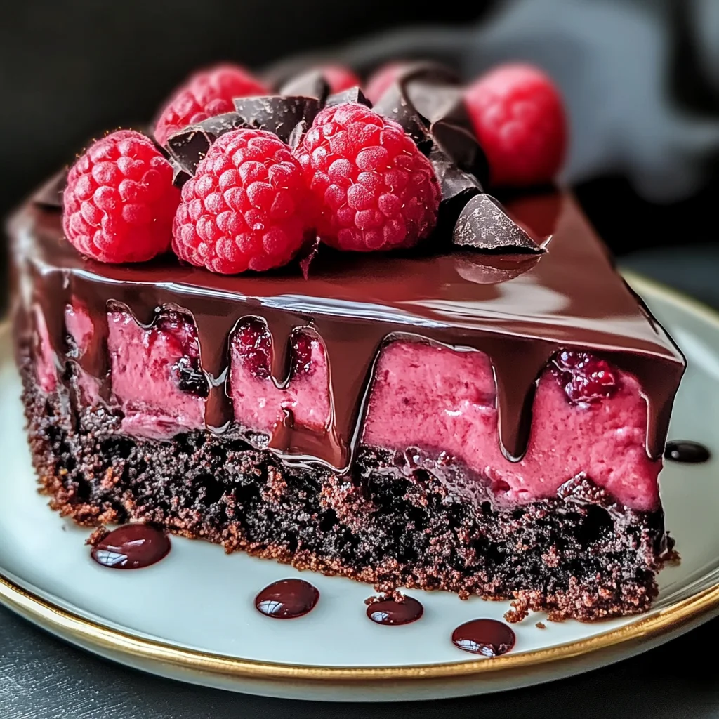 Decadent Dark Chocolate Raspberry Cheesecake You'll Adore