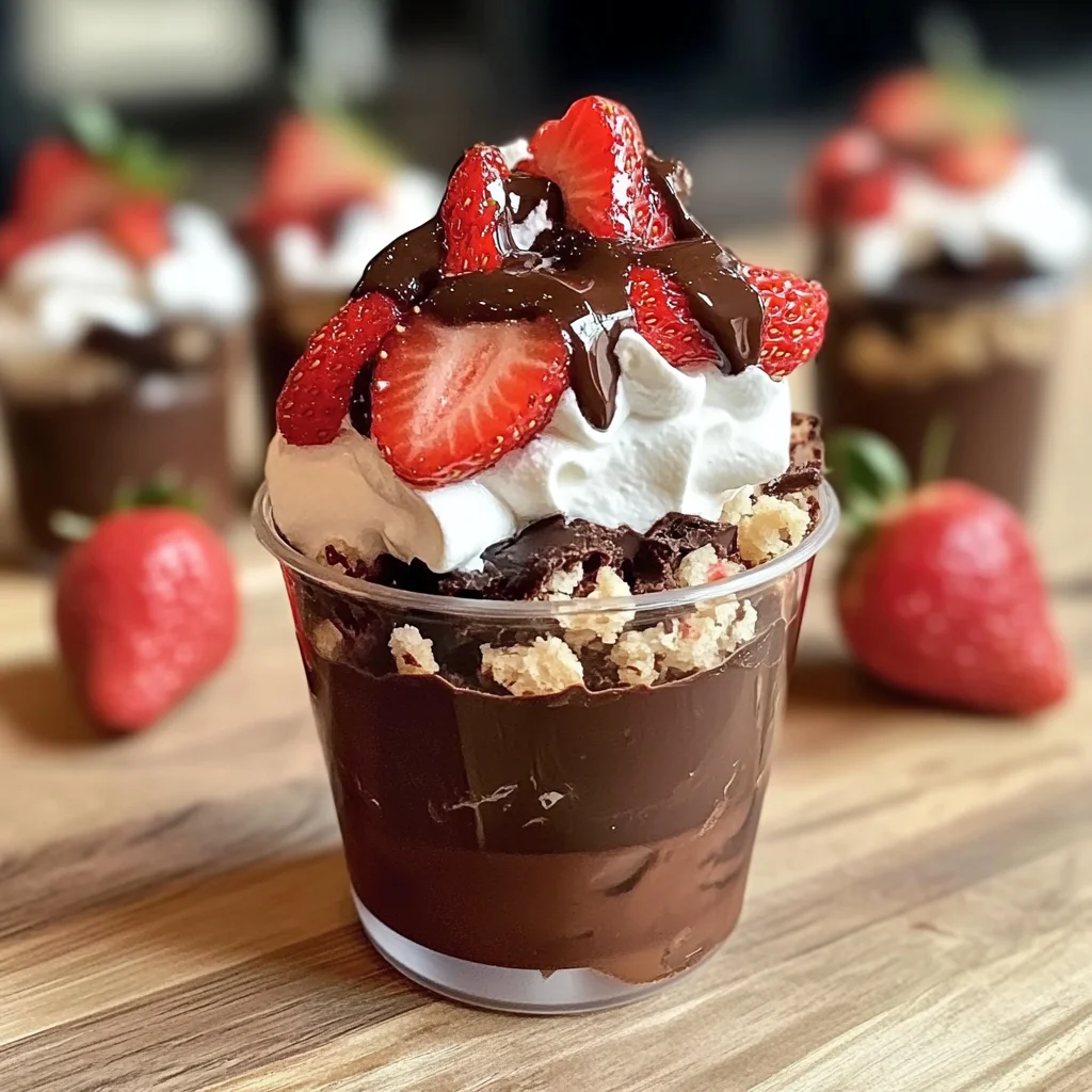 Dubai Chocolate Strawberry Cup Recipe