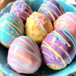 Easter Egg Cookie Dough Truffles