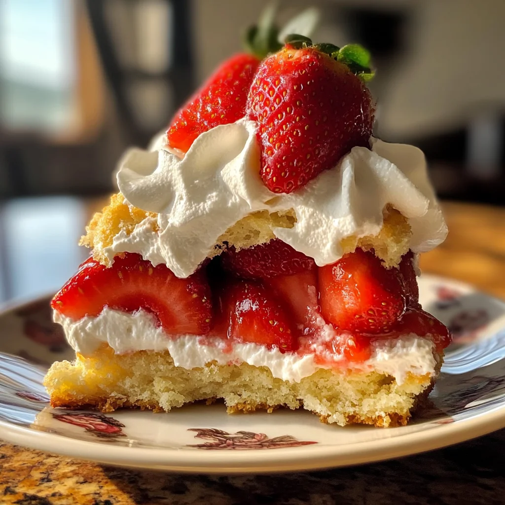 Easy Bisquick Strawberry Shortcake!