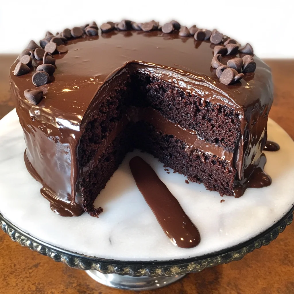 Famous Brick Street Chocolate Cake