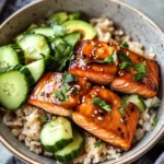 Honey Glazed Salmon Bowl: Quick, Healthy & Delicious Dinner