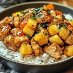 Irresistible Easy Pineapple Chicken and Rice Skillet Delight