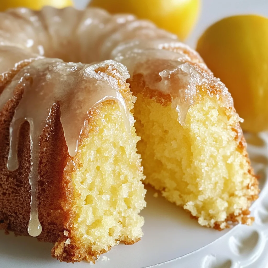 Lemon Bundt Cake