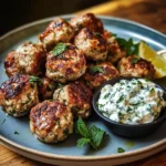 Mediterranean Chicken Meatballs Recipe