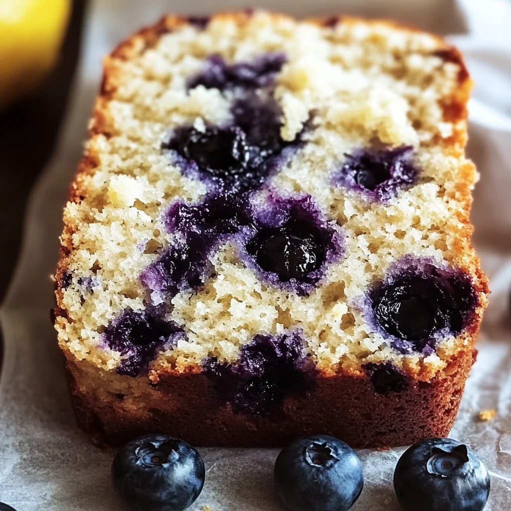 Mother's Day Lemon Blueberry Bread